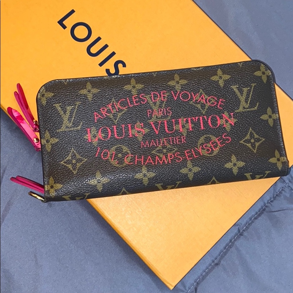 Louis Vuitton limited edition zippy wallet